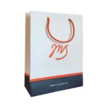 Torba papierowa z nadrukiem z uchwytem ze sznurka seria standard i premium